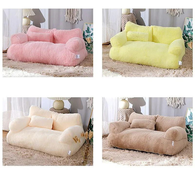 Luxury Cat Bed Sofa for Ultimate Comfort - onlinemegasale.com
