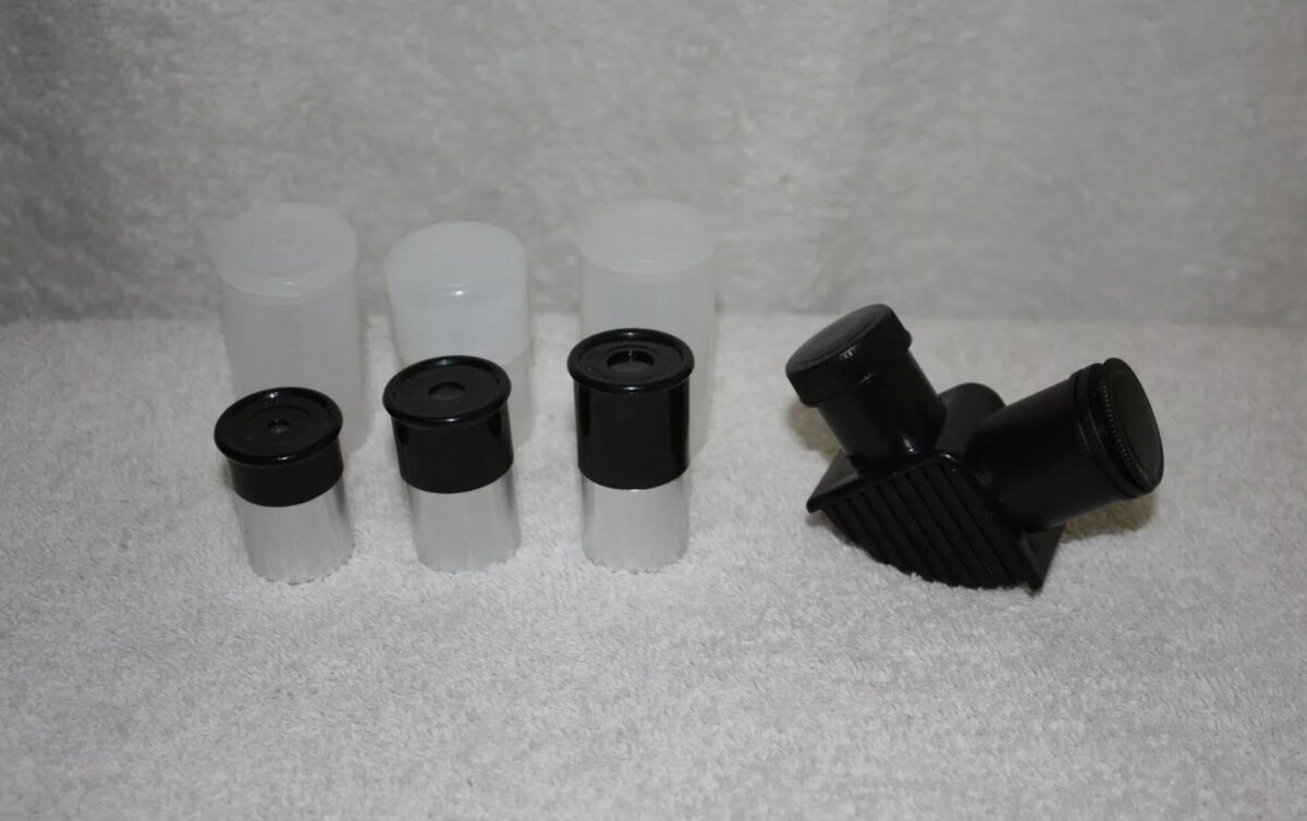 Telescope 1.25" Plossl Eyepiece Kit Plossl Eyepiece 6/12.5/20mm - 52 Degree FOV and 4-Element Design - onlinemegasale.com