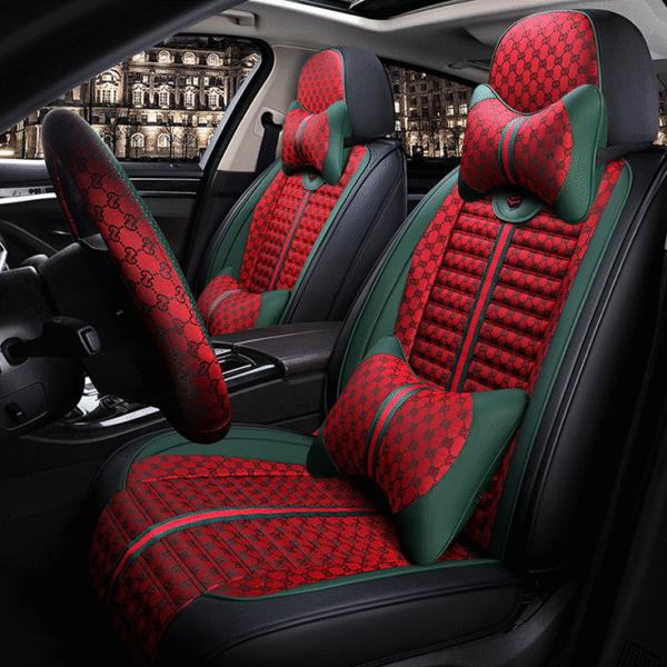 Celebrity Designer Style Passionate Red NeckRest & BackRest Cushion