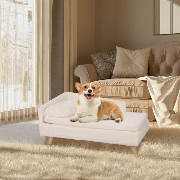 Elevated Pet Bed with Cozy Pad – Waterproof