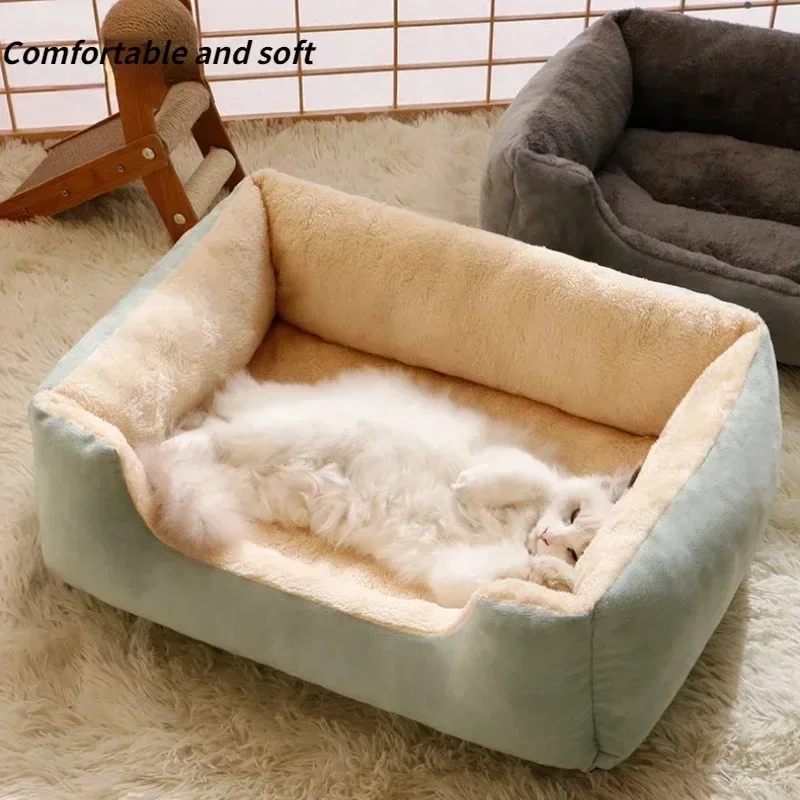 Warm Thickened Cat Bed - onlinemegasale.com