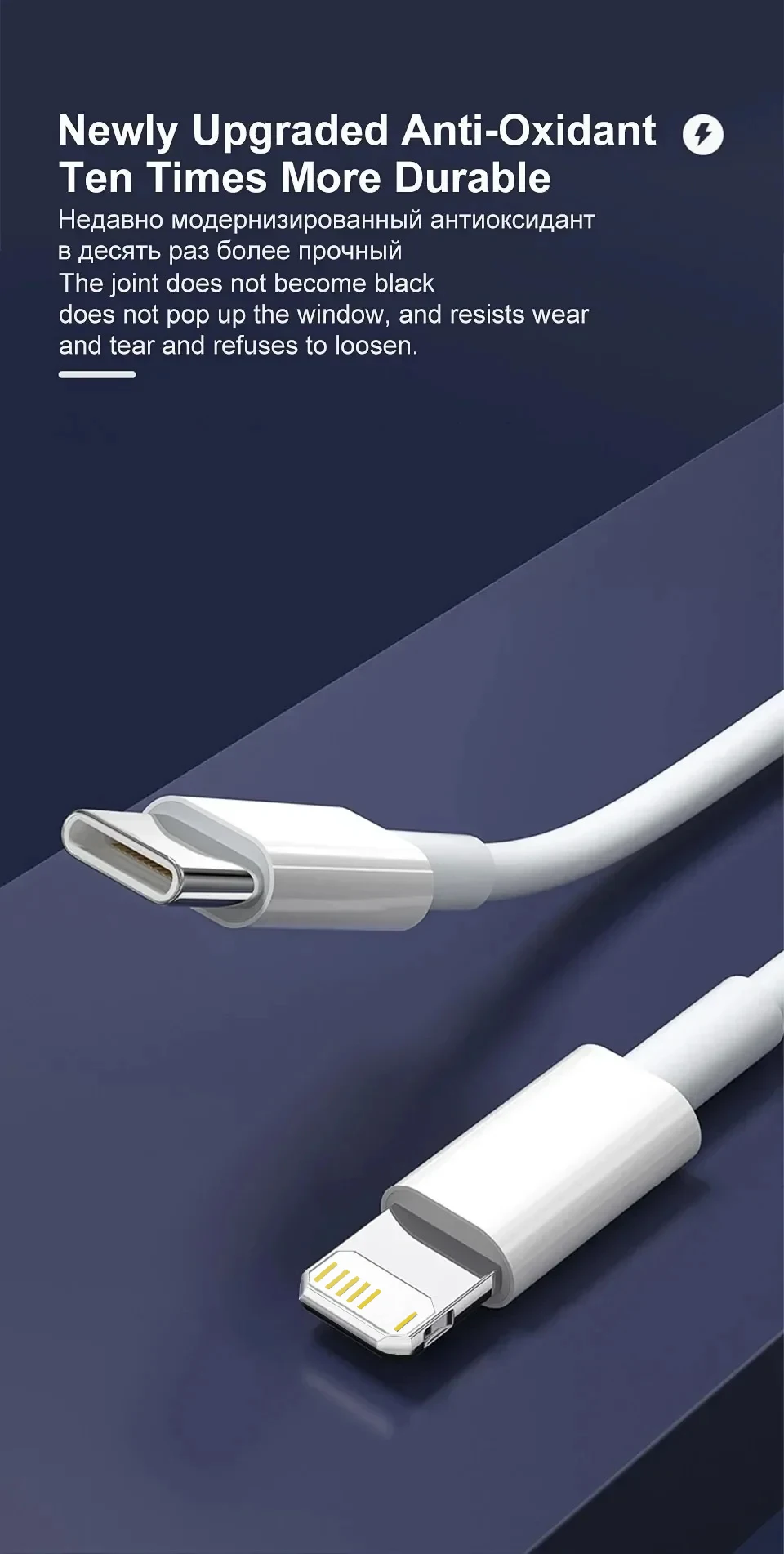 For APPLE PD 20W Fast Charging Cable For iPhone 13 12 11 14 Pro Max Mini USB C Date Cable For 8 Plus XS iPad Charger Accessories - onlinemegasale.com