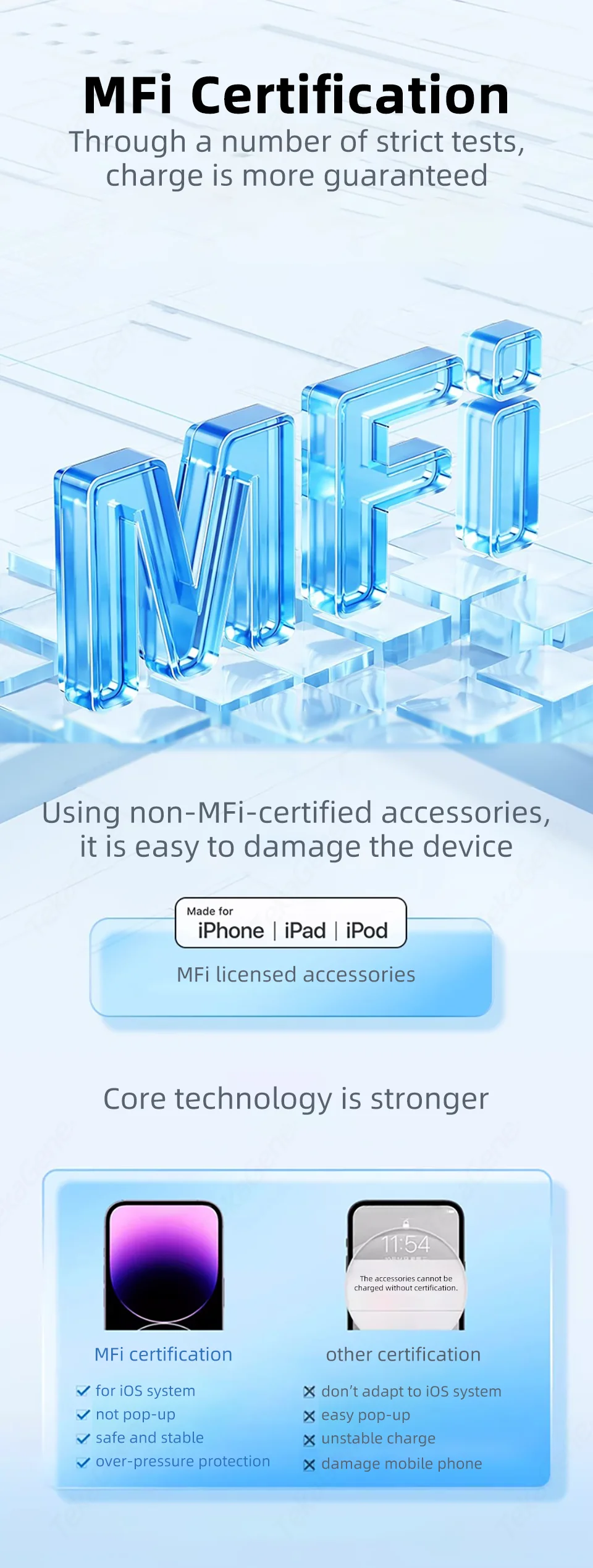 MFI Certification PD 3.0 Type-C to Lighting 20W Fast Charging Cable Charger Data Wire For iPhone 14 13 12 Pro Max iPad AirPods - onlinemegasale.com MFI Certification PD 3.0 Type-C to Lighting 20W Fast Charging Cable Charger Data Wire For iPhone 14 13 12 Pro Max iPad AirPods - onlinemegasale.com