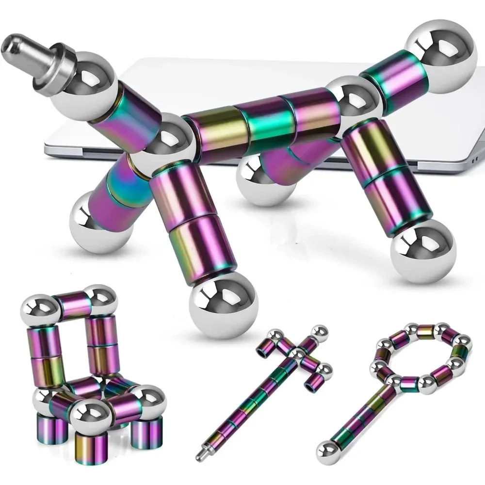 Decompression magnetic pen, fidgeting magnetic pen, multifunctional novel pen for relieving fidgety pressure, a gift for friends - onlinemegasale.com