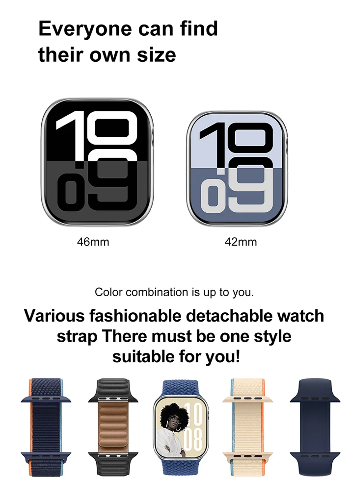 New Series 10 For Apple Watch 10 GPS Smart Watch 16G Memory Music Video NFC Bluetooth Call Waterproof Smartwatch For Android IOS - onlinemegasale.com