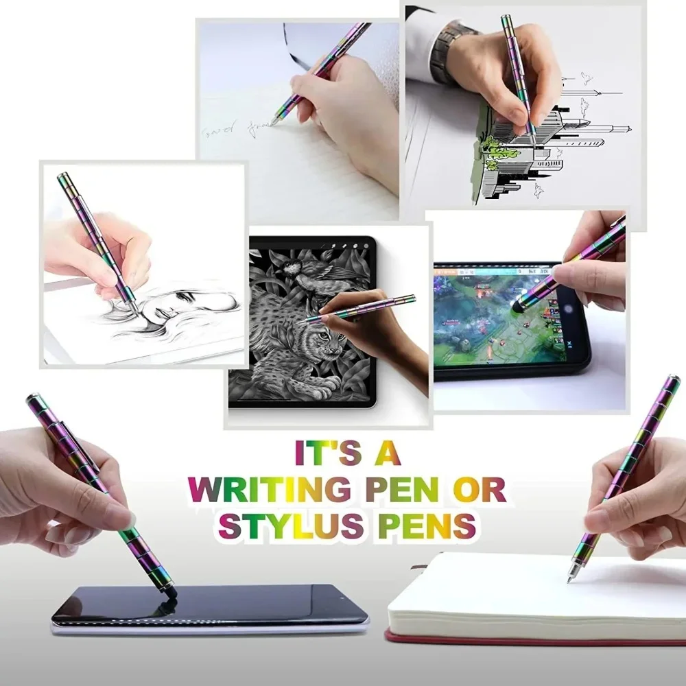 Decompression magnetic pen, fidgeting magnetic pen, multifunctional novel pen for relieving fidgety pressure, a gift for friends - onlinemegasale.com