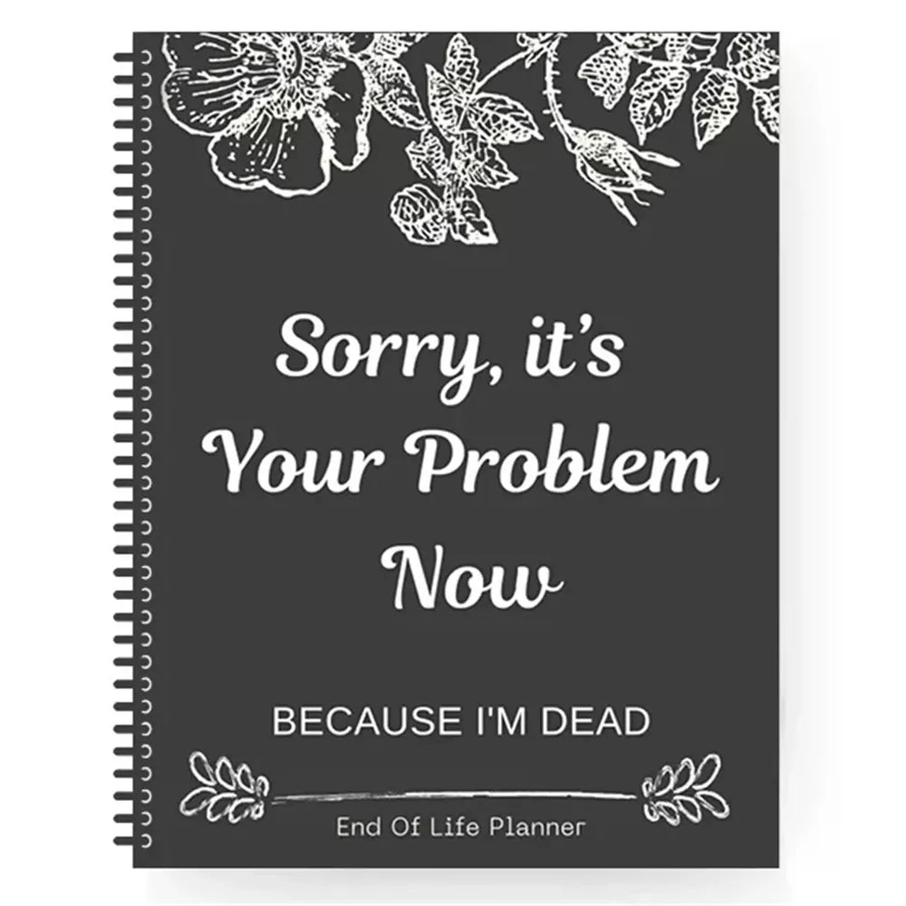 End of Life Planner – Organize Your Affairs with Ease (143 Pages) - onlinemegasale.com End of Life Planner Cover