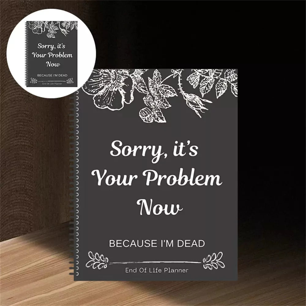End of Life Planner – Organize Your Affairs with Ease (143 Pages) - onlinemegasale.com End of Life Planner Overview