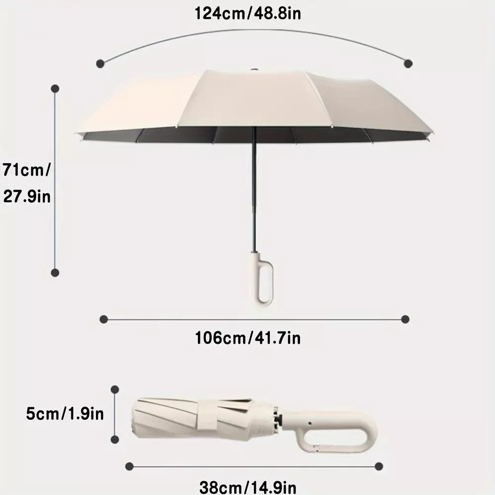 Automatic Lock Wind Resistant Umbrella - onlinemegasale.com Automatic Lock Wind Resistant Umbrella - onlinemegasale.com