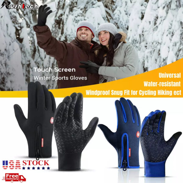 Unisex thermal gloves