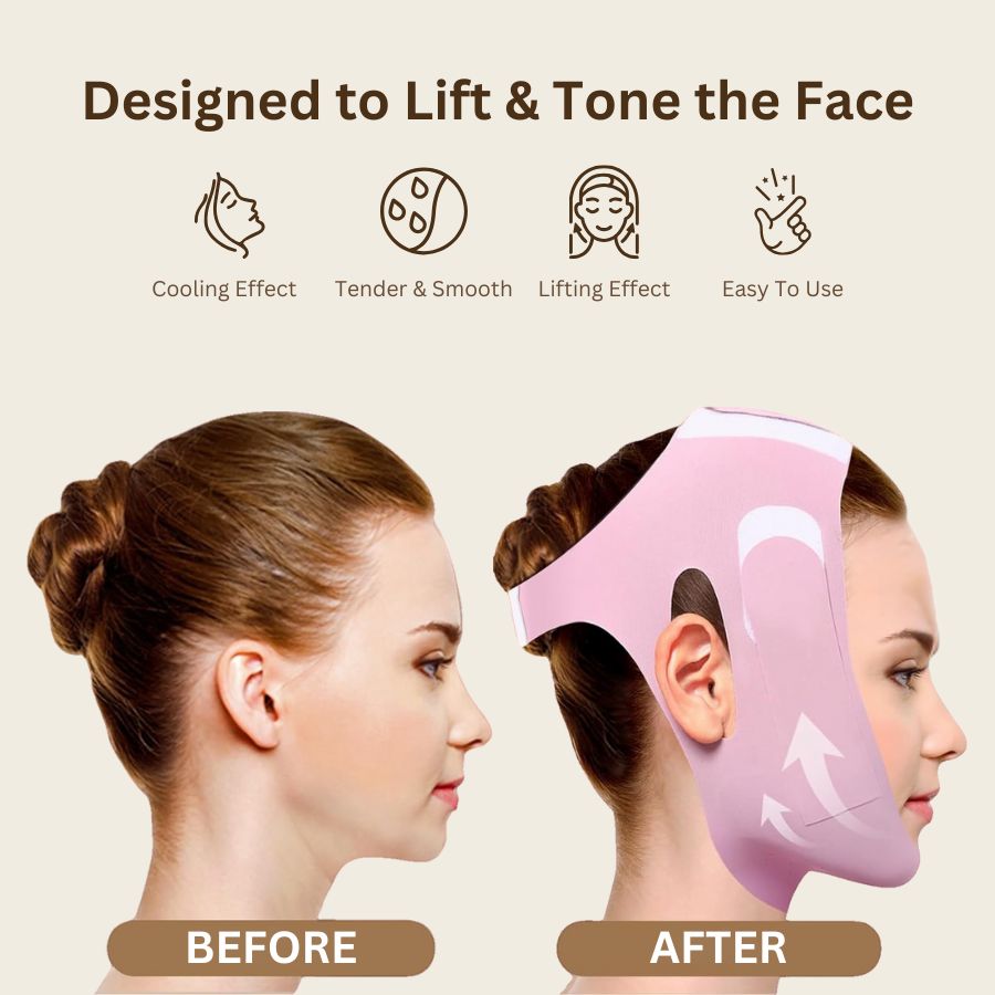 V-Lift Pro – Reusable Chin Strap for a Sculpted & Toned Jawline - onlinemegasale.com