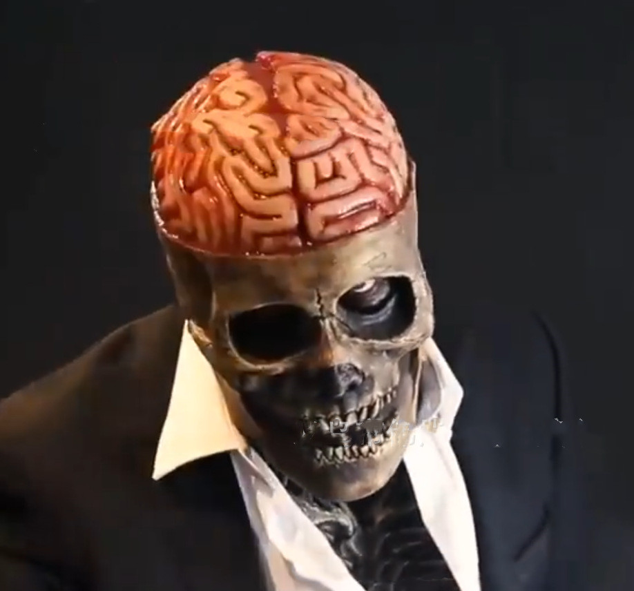 Halloween Horror Skull Movable Mask - onlinemegasale.com