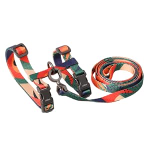 pidan Cat Harness and Leash Set Escape Proof Adjustable Cat Walking Jackets Cat Vest with Metal