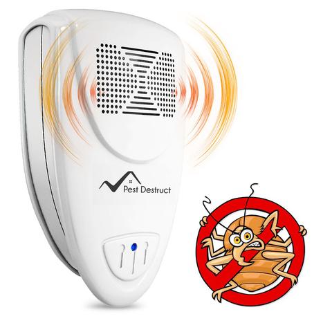 Ultrasonic Bed Bug Repeller - 100% Quickly Eliminate Bugs - Pest Destruct™ - onlinemegasale.com