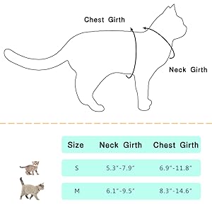 Kitten Adjustable Harness and Leash for Cat Walking Jacket - onlinemegasale.com