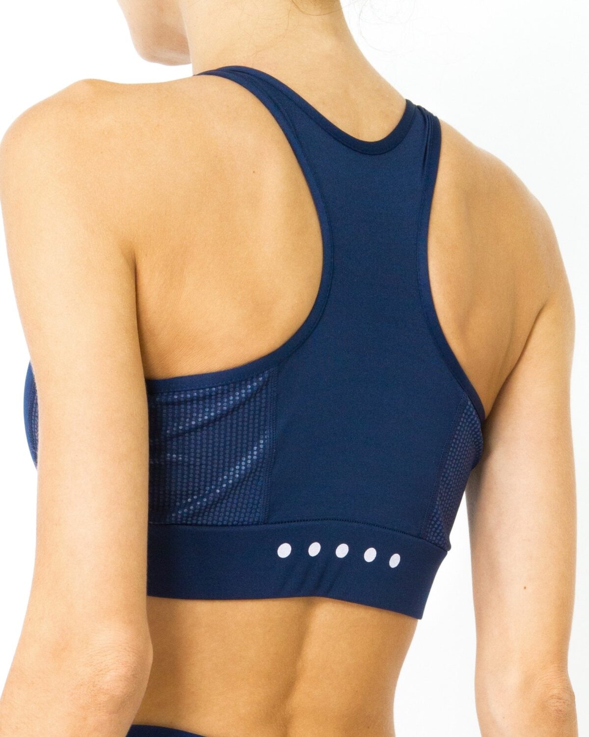 Ashton Sports Bra - Navy Blue - onlinemegasale.com