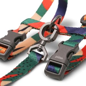 pidan Cat Harness and Leash Set Escape Proof Adjustable Cat Walking Jackets Cat Vest with Metal