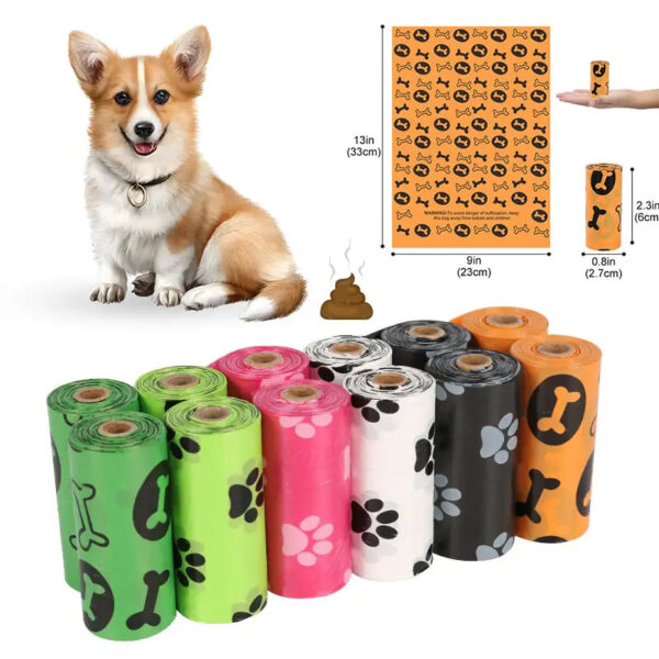 Dog Poop Bags - It contains 30 rolls.