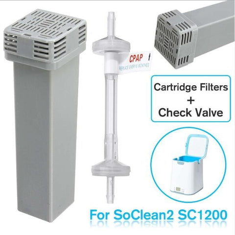 Replacement Cartridge Filter Kit for CPAP Cleaning & Sanitizing Machine - onlinemegasale.com Replacement Cartridge Filter Kit for CPAP Cleaning & Sanitizing Machine - onlinemegasale.com