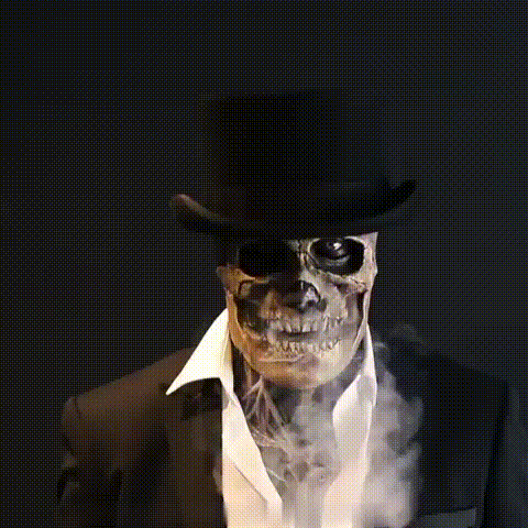 Full Head Skeleton Halloween Mask - onlinemegasale.com