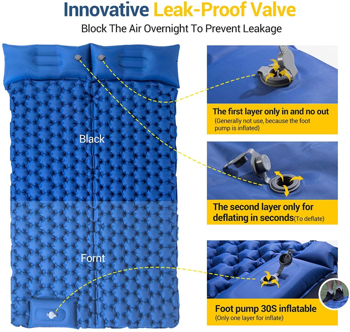 Camping Mat Comfy™ - #2021 Upgraded Sleeping Pad Camping Mattress - onlinemegasale.com