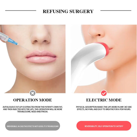 Silicone Lip Plumper Device USB Lip Plump Enhancer - onlinemegasale.com