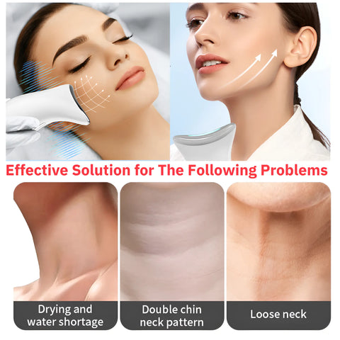 Neck Lifting - Tightening with Sound Waves for Multi-Effect Skin Care - onlinemegasale.com