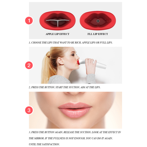 Silicone Lip Plumper Device USB Lip Plump Enhancer - onlinemegasale.com