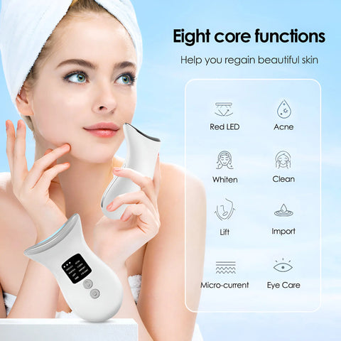 Neck Lifting - Tightening with Sound Waves for Multi-Effect Skin Care - onlinemegasale.com