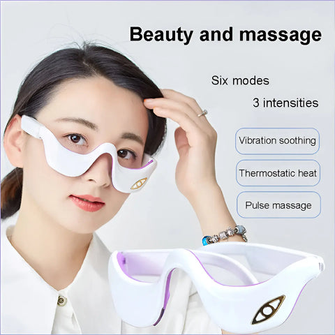 Dark Circle Removal, Hot Compress Eye Massager For Skin Rejuvenation - onlinemegasale.com