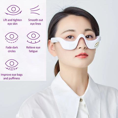 Dark Circle Removal, Hot Compress Eye Massager For Skin Rejuvenation - onlinemegasale.com
