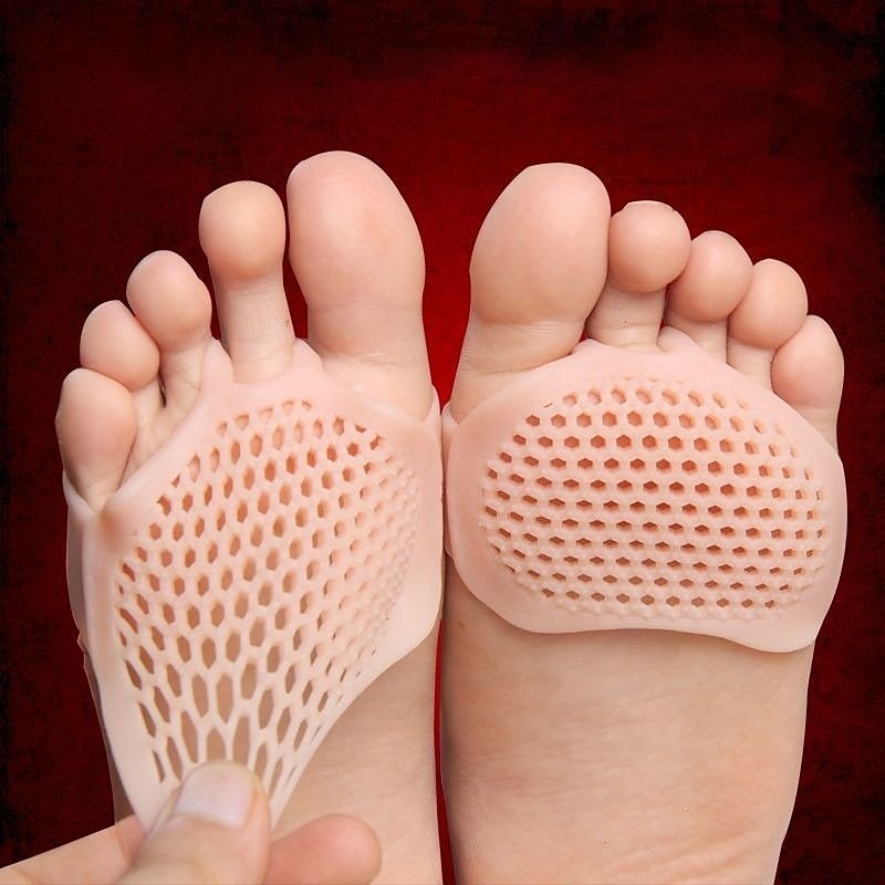 Women's Silicone Forefoot Pad Anti-Wear Height Increasing Fixed Casual / Daily Nude / White 1 Pair All Seasons 2024 - $4.99 –P1