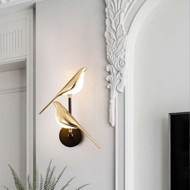LumiBird Pro- Nordic LED bird wall light - onlinemegasale.com LumiBird Pro- Nordic LED bird wall light - onlinemegasale.com