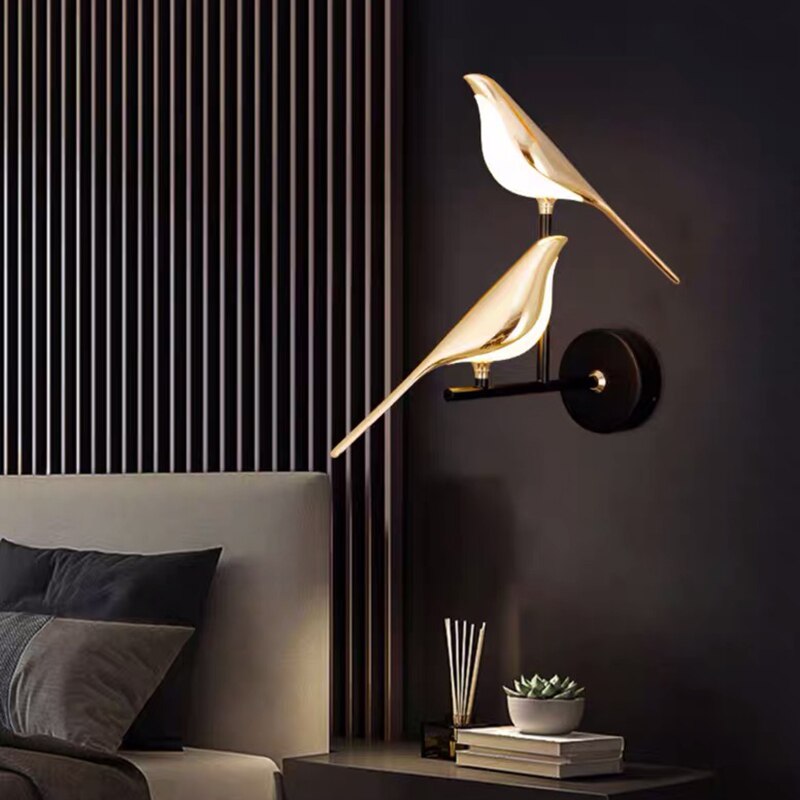 LumiBird Pro- Nordic LED bird wall light - onlinemegasale.com