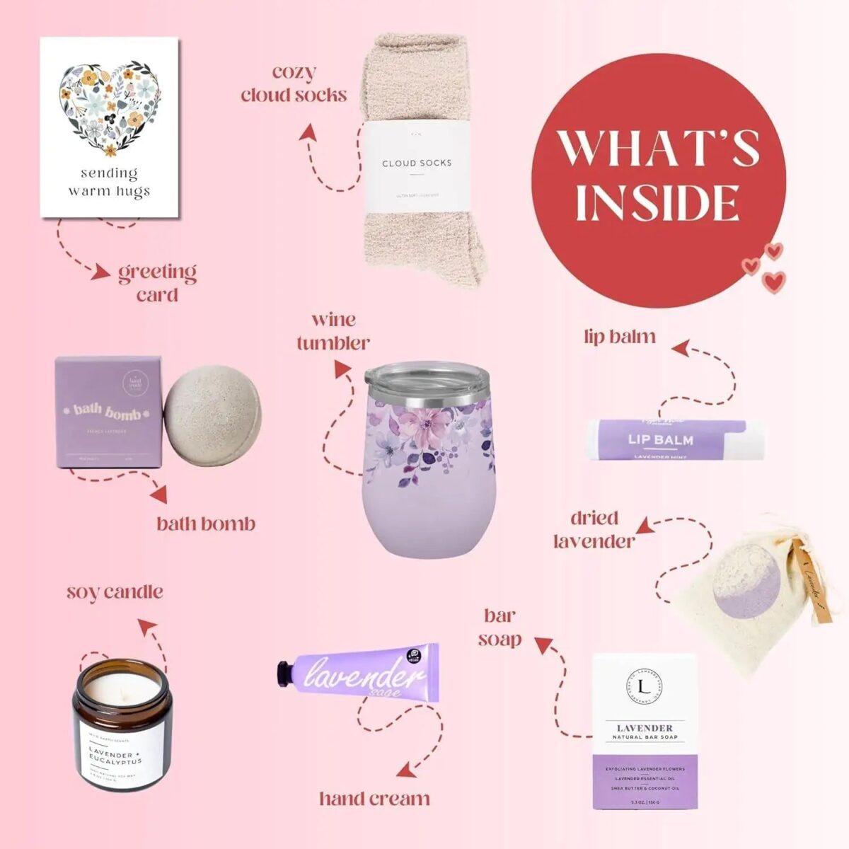 ✨ Amethyst Calm – Relaxation Spa Gift Set ✨ - onlinemegasale.com