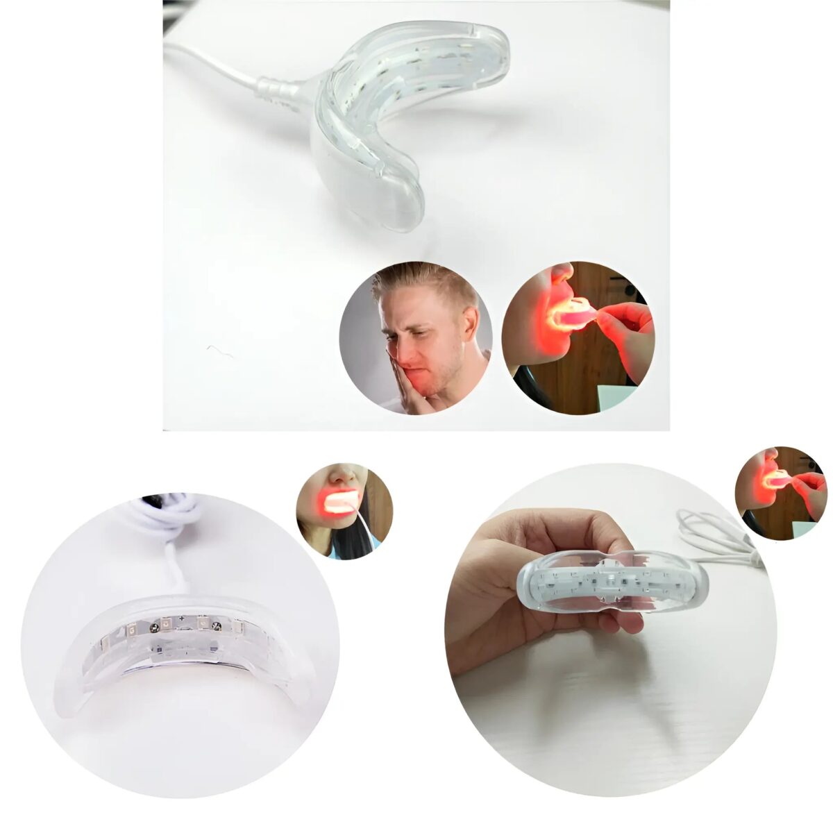 Oral Red Light Therapy for Gums, Toothache Relief - onlinemegasale.com