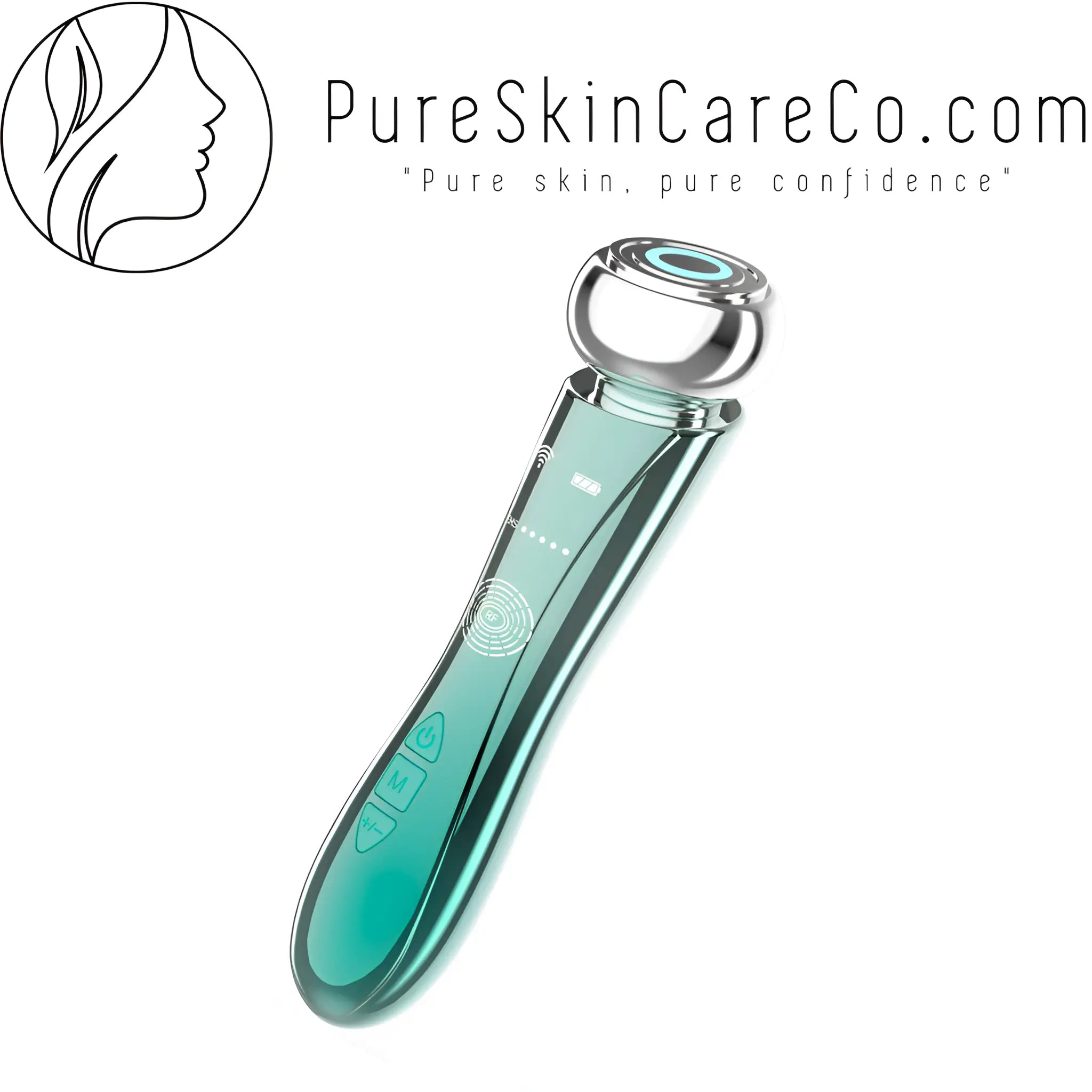 Facial Massager - EMS RF Beauty Instrument - Face Lifting Machine - Sonic Vibration Machine - onlinemegasale.com