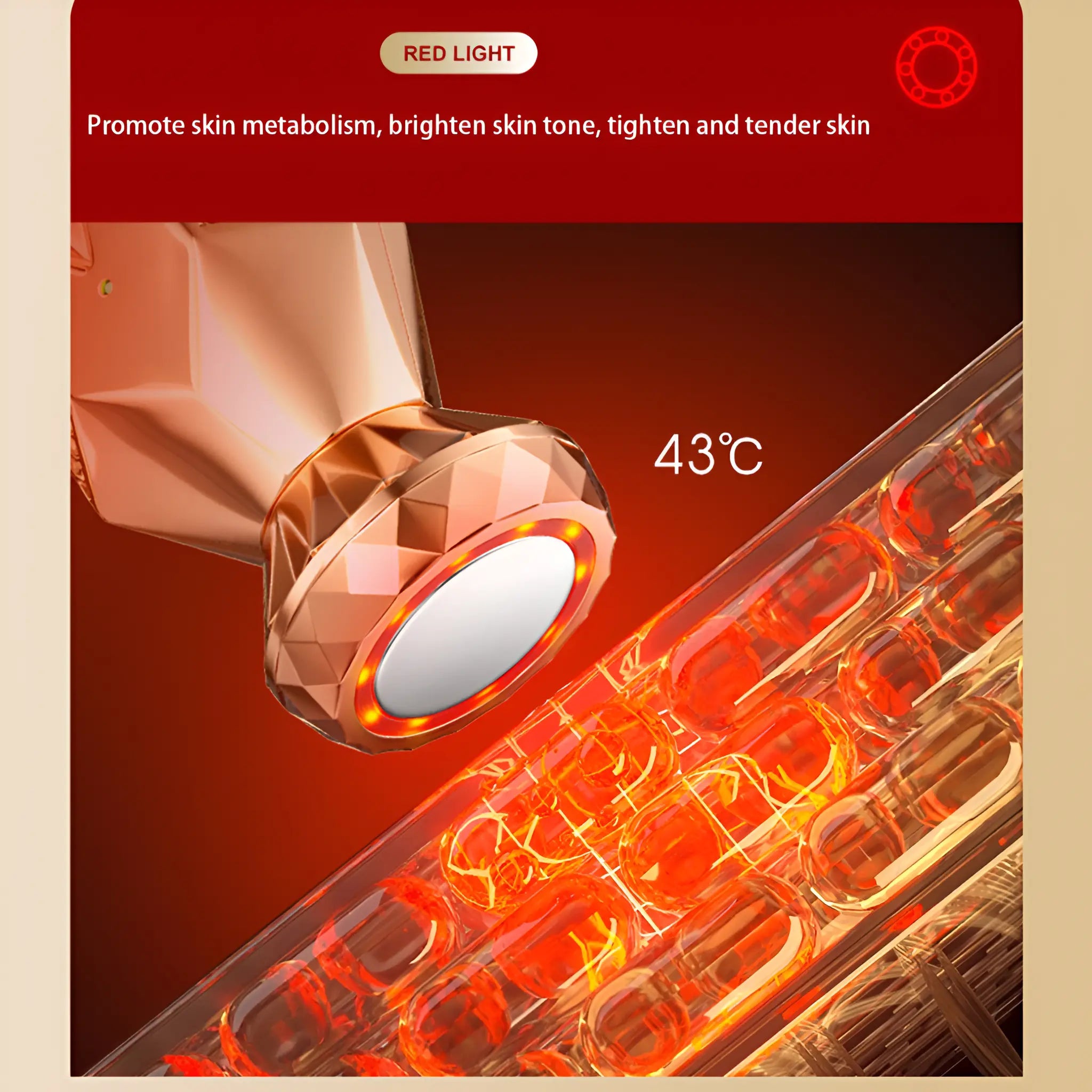 Red Light Therapy for Face Lifting - Tightening - onlinemegasale.com