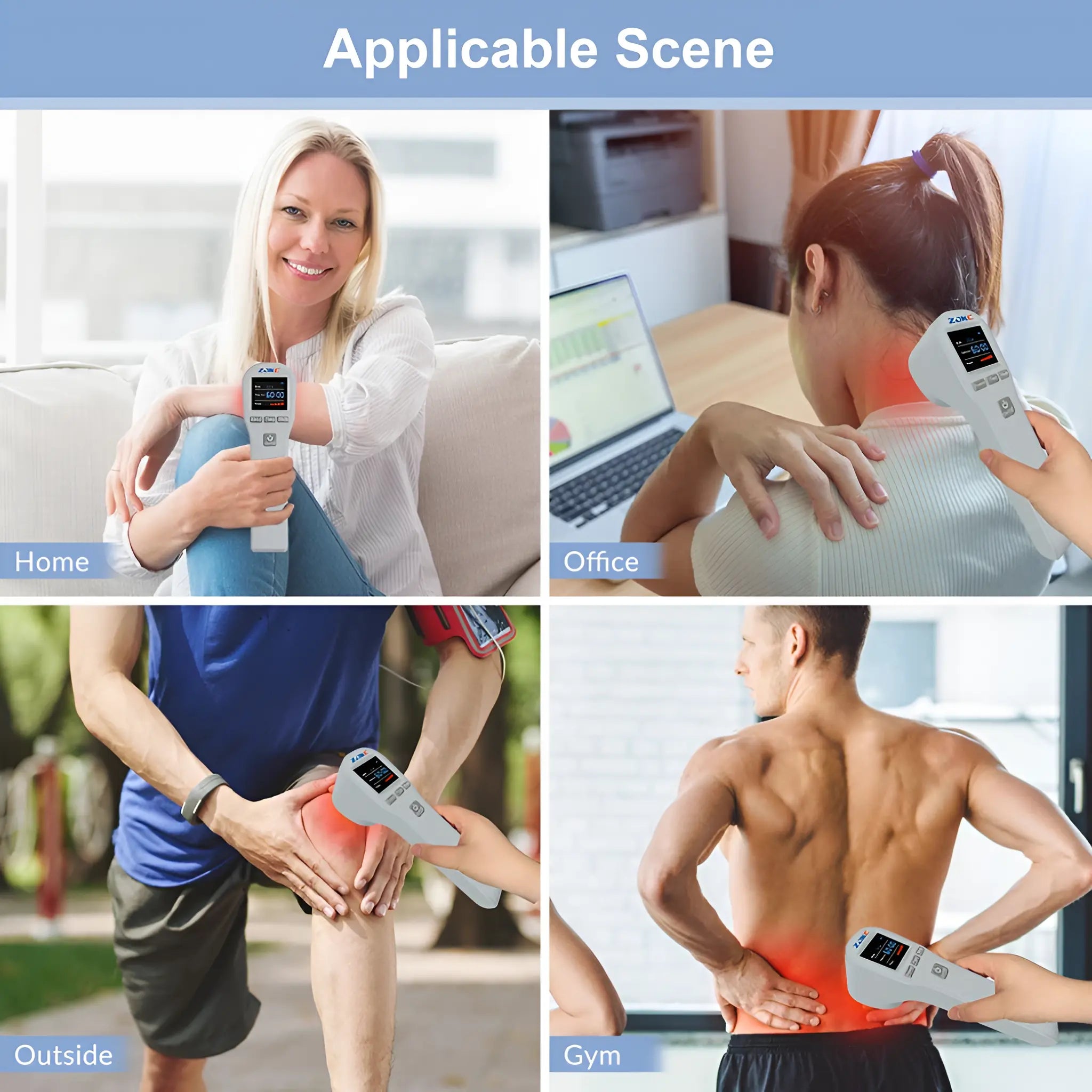 Deep Tissue Red Laser Therapy for Pain Relief and Recovery - onlinemegasale.com