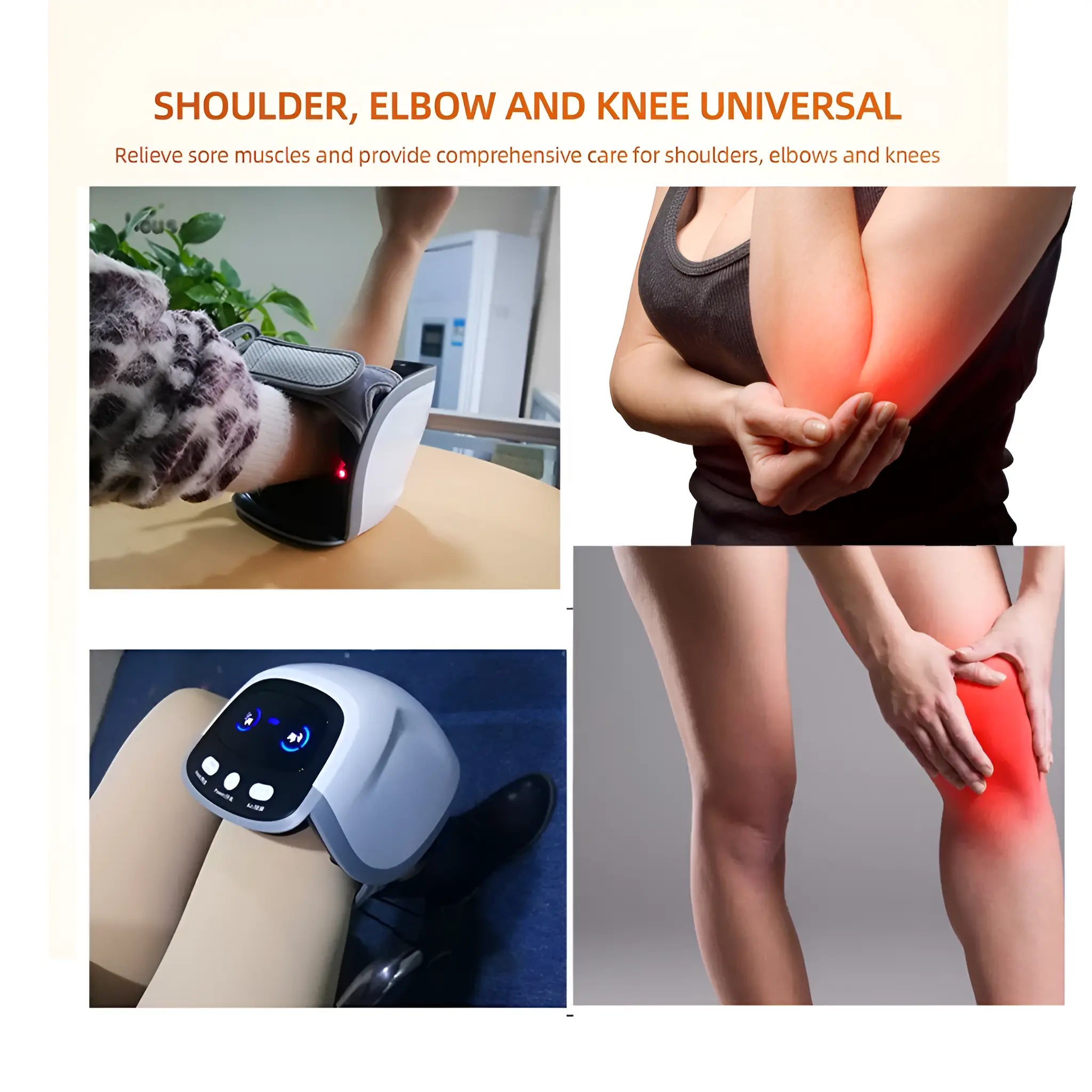 Red Light Electric Knee Massager - onlinemegasale.com