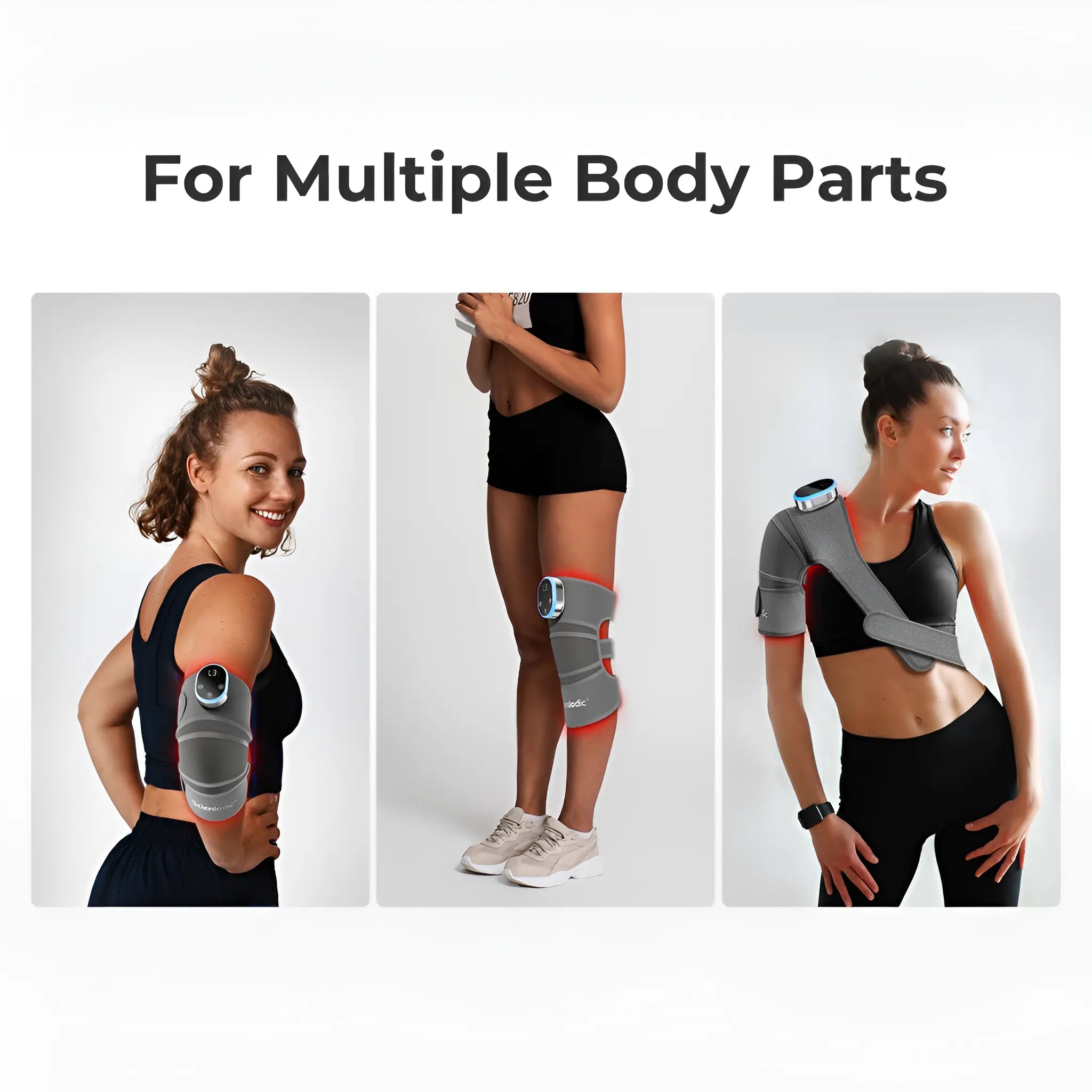 Infrared Knee Massager with Heating and Vibration for Knee Pain and Arthritis - onlinemegasale.com