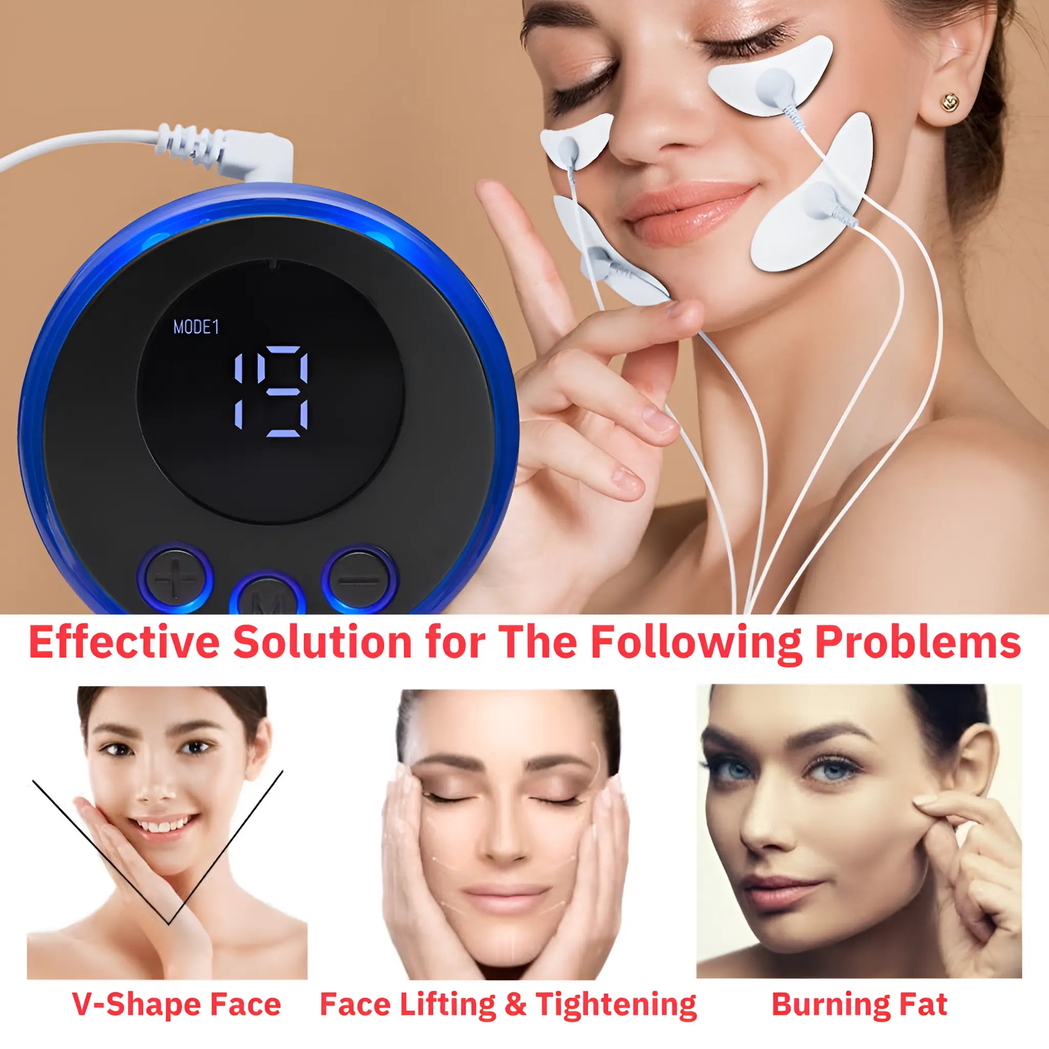 Ems Facial Massager Microcurrent Muscle Stimulator - onlinemegasale.com Ems Facial Massager Microcurrent Muscle Stimulator - onlinemegasale.com