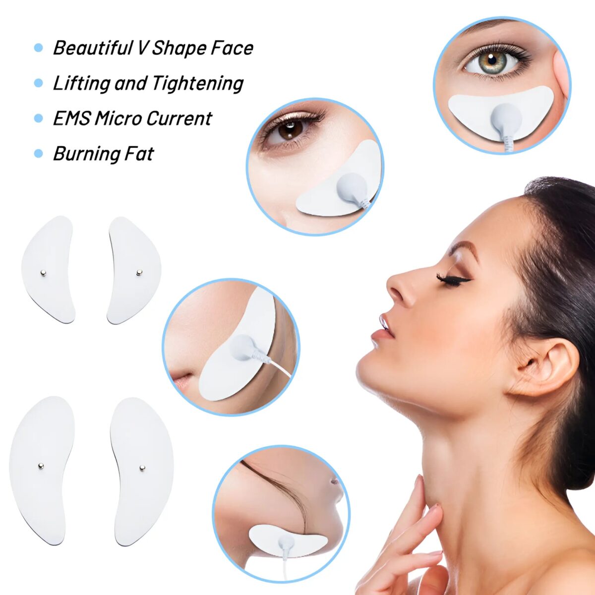 Ems Facial Massager Microcurrent Muscle Stimulator - onlinemegasale.com