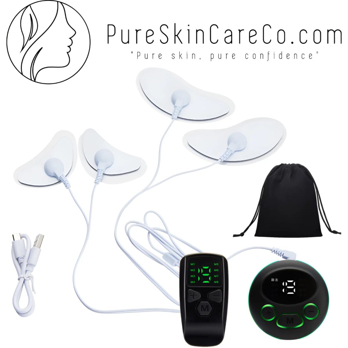 Ems Facial Massager Microcurrent Muscle Stimulator - onlinemegasale.com