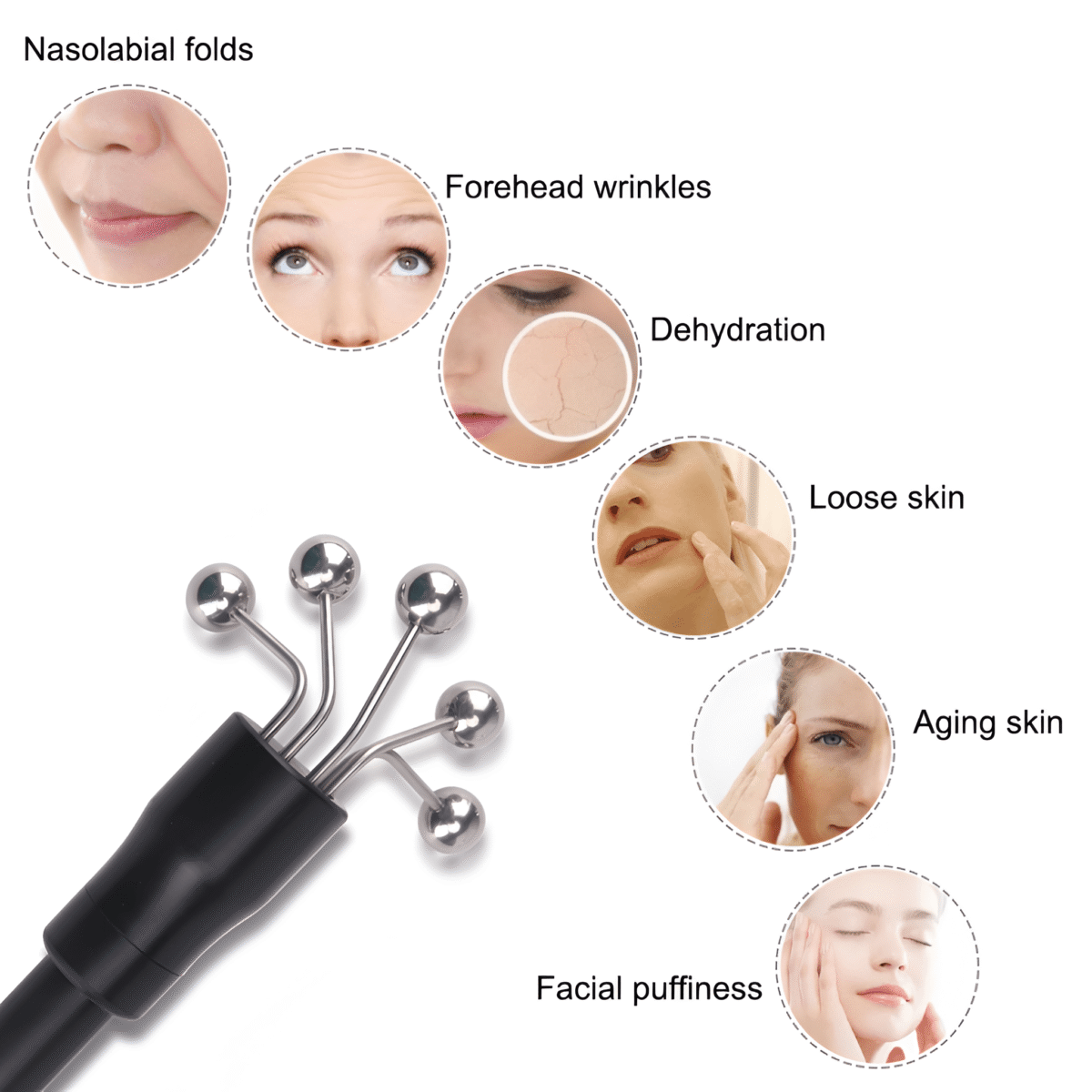 Eye Bag Removal EMS Facial Device - onlinemegasale.com