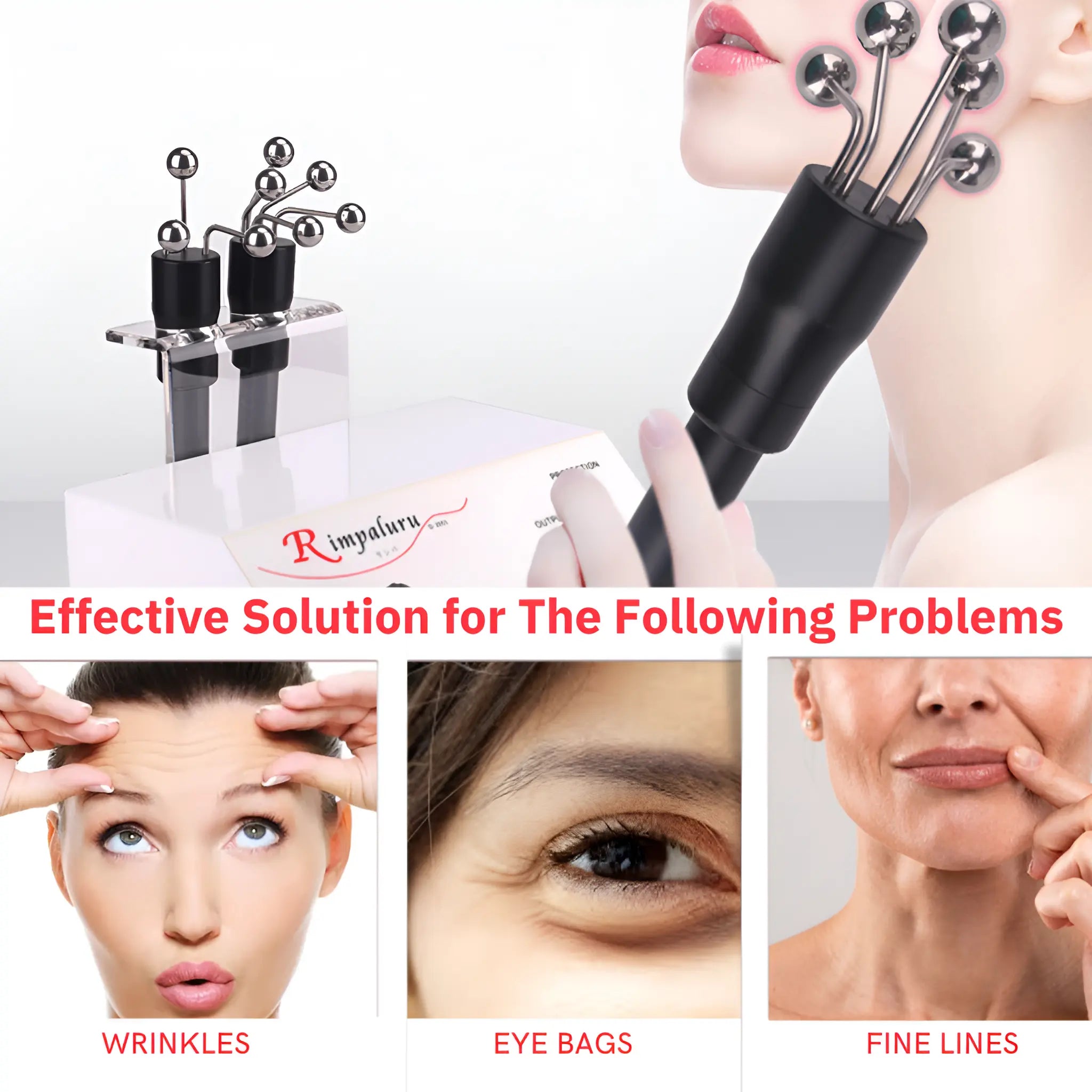 Eye Bag Removal EMS Facial Device - onlinemegasale.com