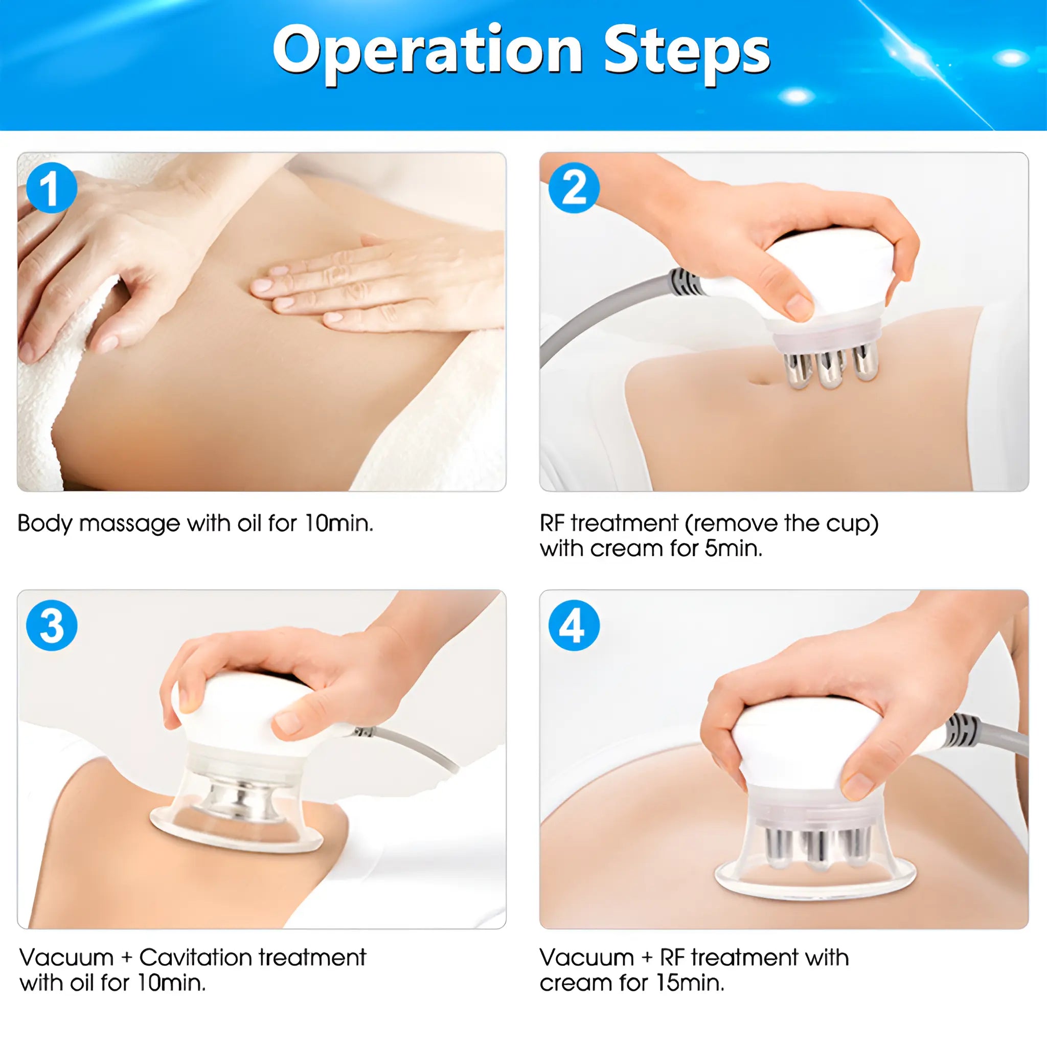 Ultrasonic Cavitation Device For Slimming and Fat Reduction - onlinemegasale.com