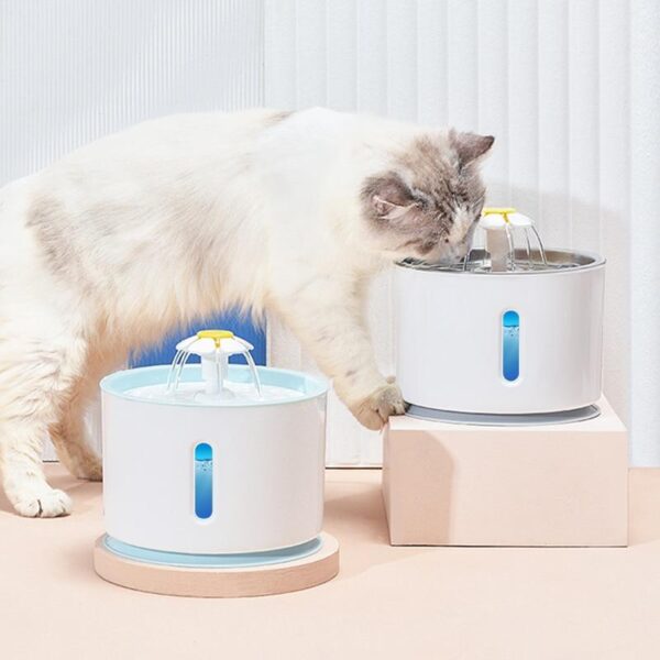Cat Dog Water Fountain Automatic Drinking Bowl