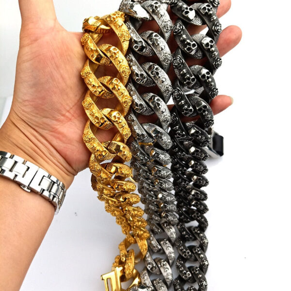 Cuban Link Dog Chain Collar
