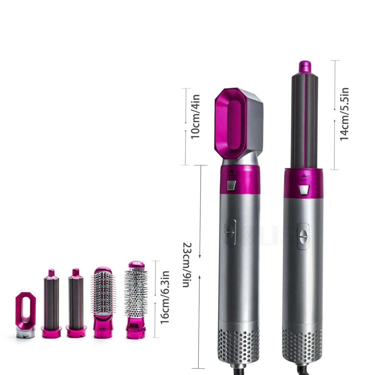 5 in 1 Professional Multifunctional Airwrap Hair Styling Tool By The Bargain Town - onlinemegasale.com